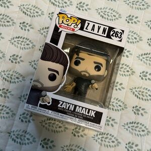 Funko Pop! Rocks Zayn Malik Figure - Black and Brown